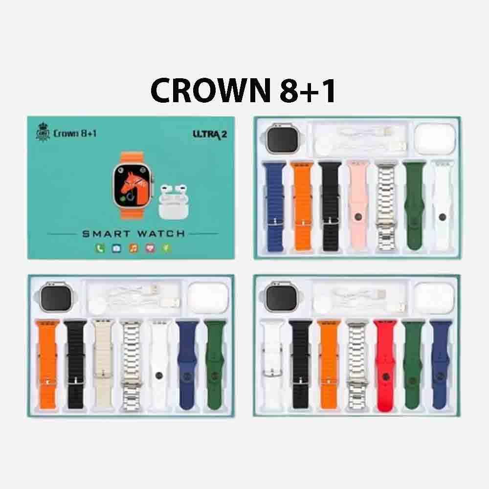 Ultra 2 Smart Watch Crown 8+1 with Airpods