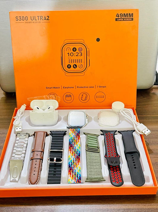 Fendior S300 Ultra 2 7 Straps Smart Watch